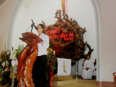 Hội Bà Mẹ Công Giáo Thổ Hoàng hành hương về Mẹ Giang Sơn