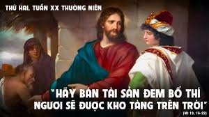Suy  Niệm Lời Chúa Thứ Hai Tuần 20 Mùa Thường Niên