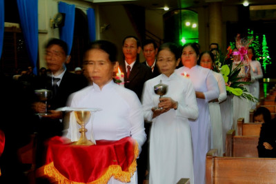 Giáo xứ Thổ Hoàng mừng  lễ Thánh Gia