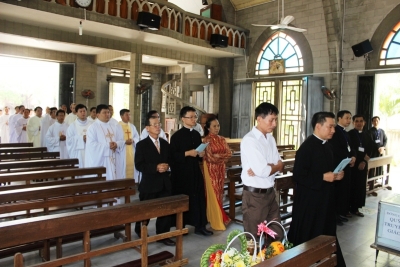 Lễ tuyên khấn trọn đời của thầy Giuse Trần Thanh Hải,SVD