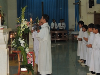 Thánh Lễ mừng kính Đức Maria hồn xác lên trời