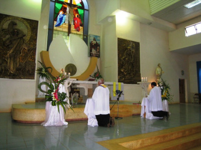 Ngày Đi Nhận Nhiệm Sở Mới của Cha Giuse Trần Thế Thành