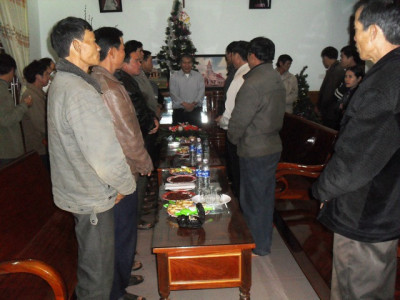 Buổi Gặp Mặt Đầu Tiên Của Cha TQX  Với Các Ban Ngành Đoàn Thể