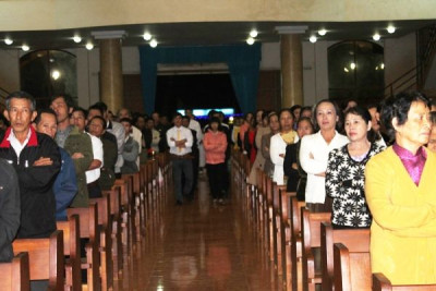 Giáo xứ Thổ Hoàng mừng lễ Thánh Gia Thất