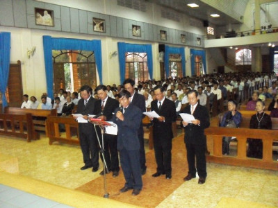 Ban Thường Vụ Hội Đồng Giáo Xứ Tuyên Thệ