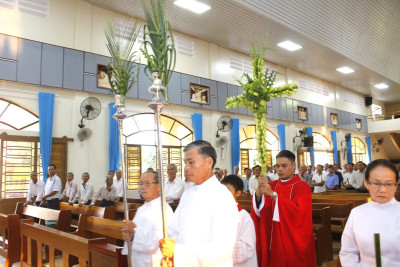  Lễ Lá khai mạc Tuần Thánh