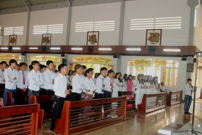 ​​​​​​​Thánh lễ bế mạc lớp giáo lý hôn nhân