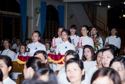 Các bà mẹ Toán I mừng lễ thánh Louis quan thầy