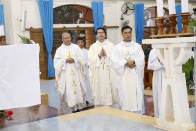 Thánh lễ Tạ Ơn của Tân linh mục Giuse Trần Hữu Tầng