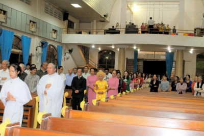 Lễ mừng thọ ông bà Phêrô Nguyễn Kim Hoàn và Matta Cao Thị Nhân