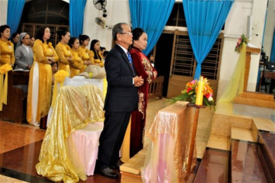 Thánh lễ mừng Kim khánh hôn phối 