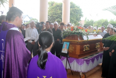  Lễ an táng bà cố Lucia Nguyễn Thị Tự