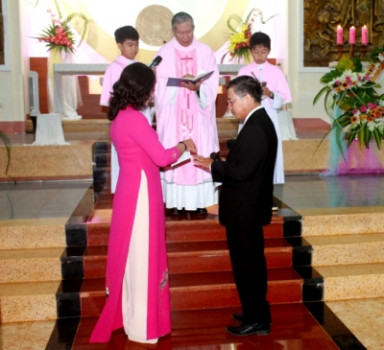 Thánh lễ Tạ ơn 25 năm hôn phối