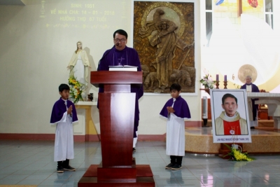 Thánh lễ tuần 7 cầu nguyện cho cha Inhaxiô Hồ Kim Thanh