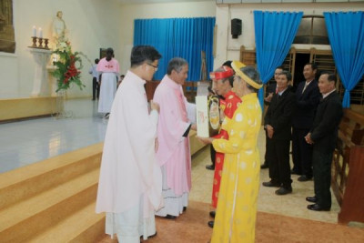 Thánh lễ tạ ơn mừng ngọc khánh  hôn phối