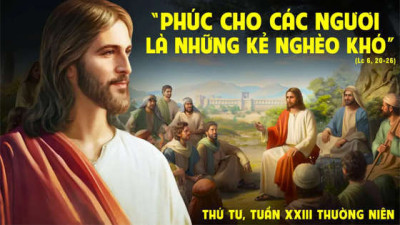 Suy Niệm Lời Chúa Thứ Tư Tuần 23 Mùa Thường Niên