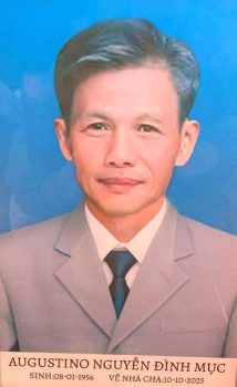 Cáo Phó: Ông Augustino Nguyễn Đình Mục