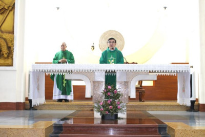 Tân Linh Mục Phanxicô Assisi Nguyễn Công Điền dâng lễ tạ ơn