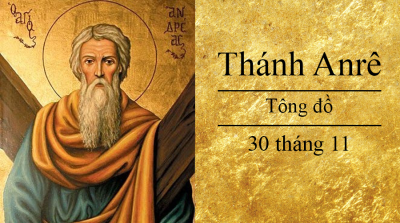 Ngày 30/11: Thánh Anrê, Tông đồ (lễ kính)