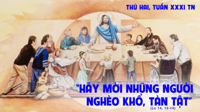 Suy Niệm Lời Chúa Thứ Hai Tuần 31 Mùa Thường Niên