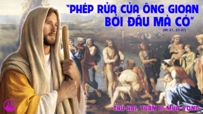 Suy Niệm Lời Chúa Thứ Hai Tuần 3 Mùa Vọng