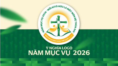 Logo năm Mục vụ 2026: Mỗi Kitô hữu là một môn đệ thừa sai