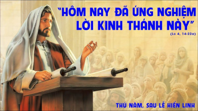 Suy Niệm Lời Chúa Thứ Năm Sau Lễ Hiển Linh