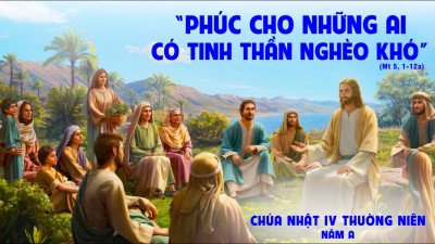 Suy Niêm Lời Chúa Chúa Nhật 4 Thường Niên