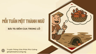 Đếm cua trong lỗ - Mỗi tuần một thành ngữ