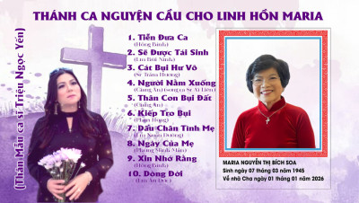 Thánh ca cầu nguyện cho linh hồn Maria