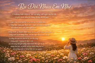 Ru đời nhau em nhé