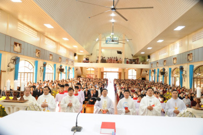 Giáo xứ Thổ Hoàng: Thánh lễ Mùng Một Tết Bính Ngọ