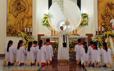 Giáo xứ Thổ Hoàng: Ngày Chầu lượt