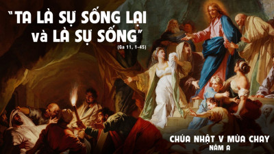 Suy Niệm Lời Chúa Chúa Nhật 5 Mùa Chay