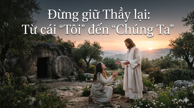 Đừng giữ Thầy lại: Từ cái "Tôi" đến "Chúng Ta"