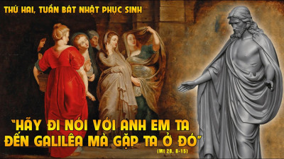 Suy Niệm Lời Chúa Thứ Hai Tuần Bát Nhật Phục Sinh