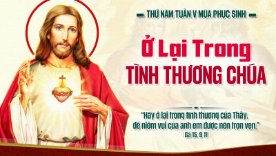 Suy Niệm Lời Chúa Thứ Năm Tuần 5 Phục Sinh