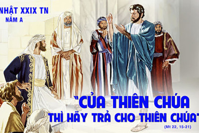 Của César trả về César-của Thiên Chúa trả về Thiên Chúa
