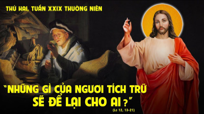 ​​​​​​​Đừng tích trữ cho mình