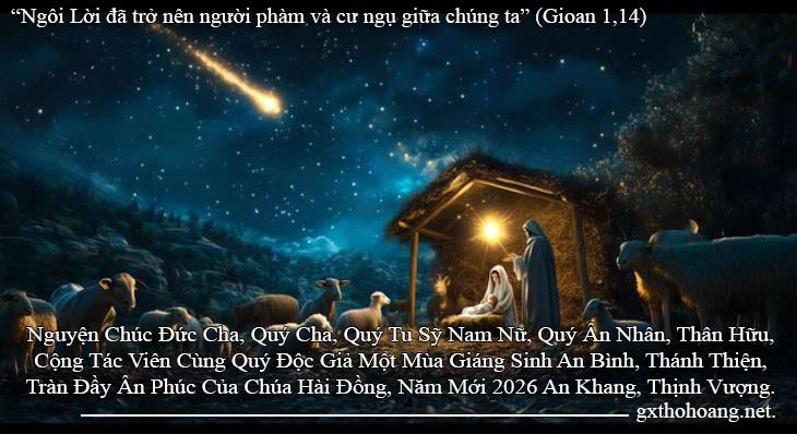 Mừng Chúa Giáng Sinh 2025