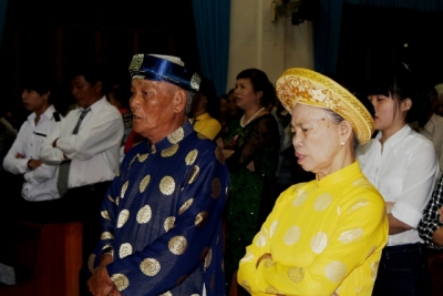 Thánh lễ tạ ơn Kim Khánh Hôn phối