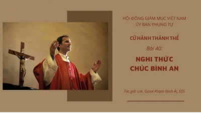 Cử hành Thánh Thể: Bài 40 - Nghi thức chúc bình an