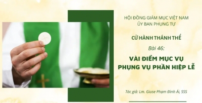 Cử hành Thánh Thể: Bài 46 - Vài điểm mục vụ phụng vụ phần hiệp lễ