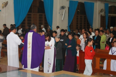 Hình ảnh thứ tư Lễ Tro khai mạc Mùa Chay