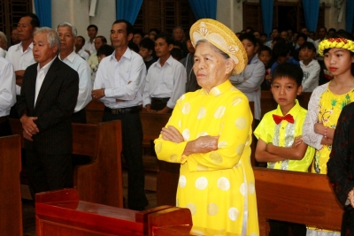 Lễ thượng thọ  của cụ bà Maria Trần Thị Phượng