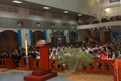 Giáo họ Giuse Thợ mừng lễ quan thầy