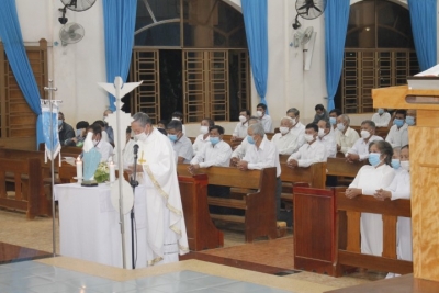 Hội viên Legio Mariae mừng lễ Truyền Tin ​​​​​​​