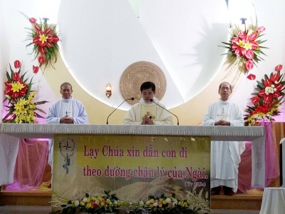 Thánh lễ tạ ơn của tân linh mục Antôn Nguyễn Thành chương O.P.