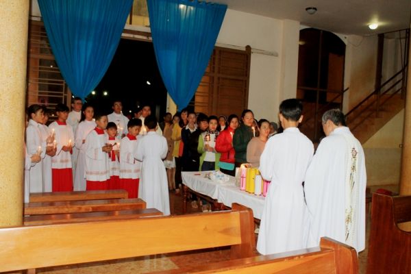 Thánh lễ Đức Mẹ dâng Chúa Giêsu trong đền Thánh