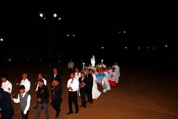 Giáo xứ Thổ Hoàng mừng lễ Truyền Tin